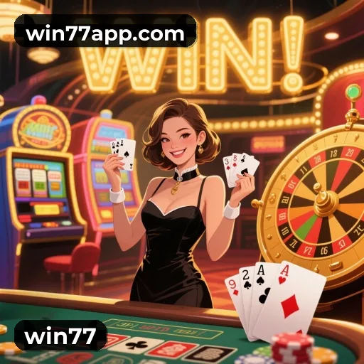 Comparação APP mobile vs versão web da win77